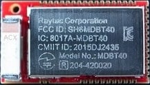 Raytac製BLEモジュール MDBT40