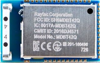 Raytac製BLEモジュール MDBT42Q-AT