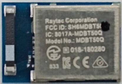 Raytac製BLEモジュール MDBT50Q-1M