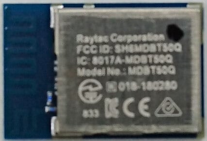 Raytac製BLEモジュール MDBT50Q-P1M