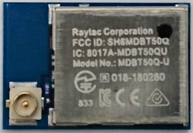 Raytac製BLEモジュール MDBT50Q-U1M