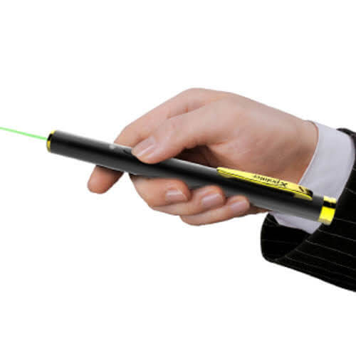 視認性の高いグリーンレーザーポインター