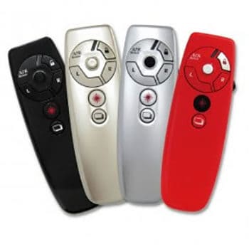 PC操作も可能なレーザーポインター搭載ワイヤレスプレゼンター