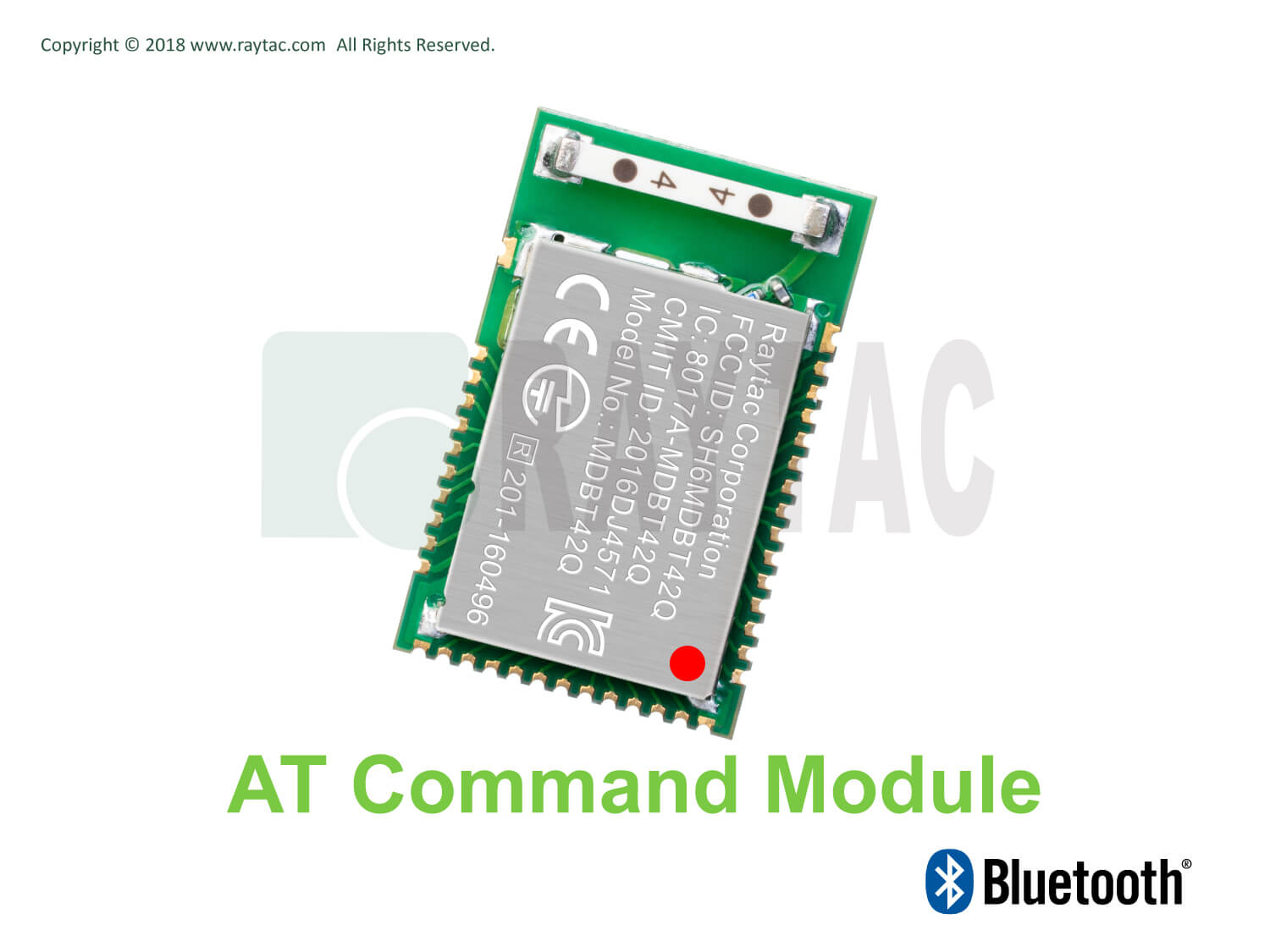 Raytac nRF52810シリーズ モジュール外観