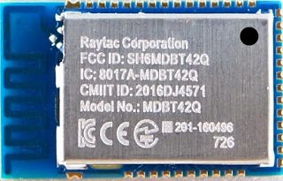 Raytac製BLEモジュール MDBT42Q-P192K