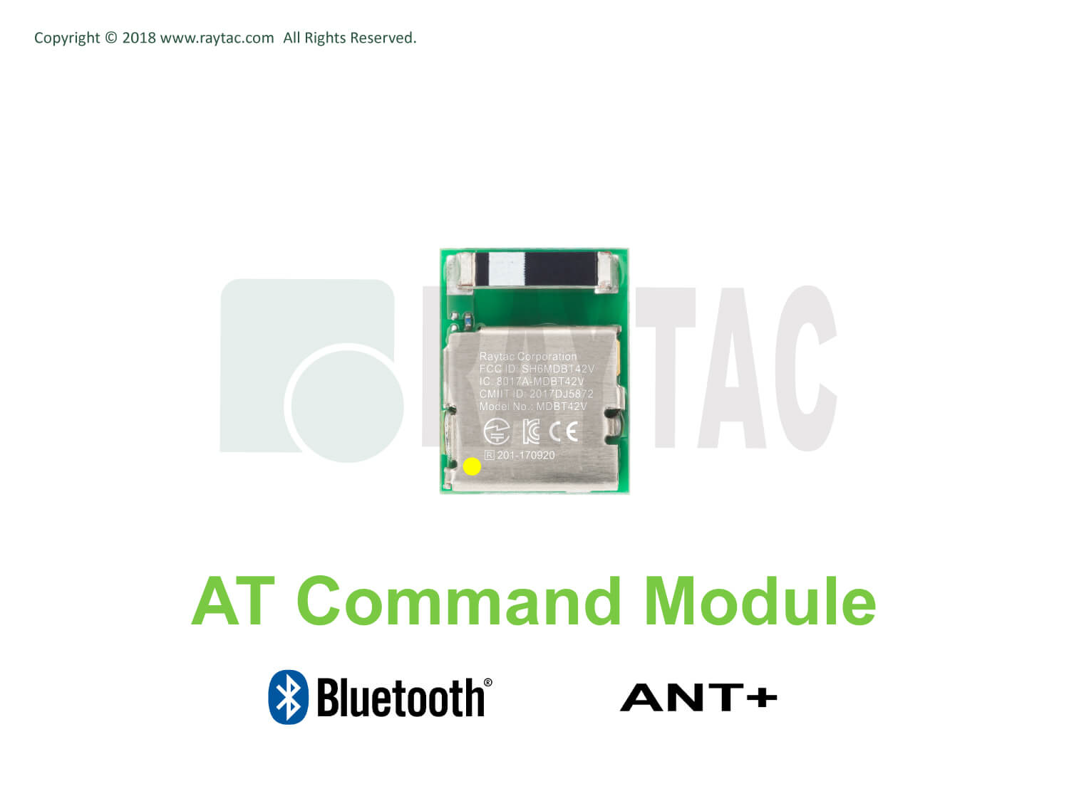 Raytac BLEモジュール MDBT42V-AT