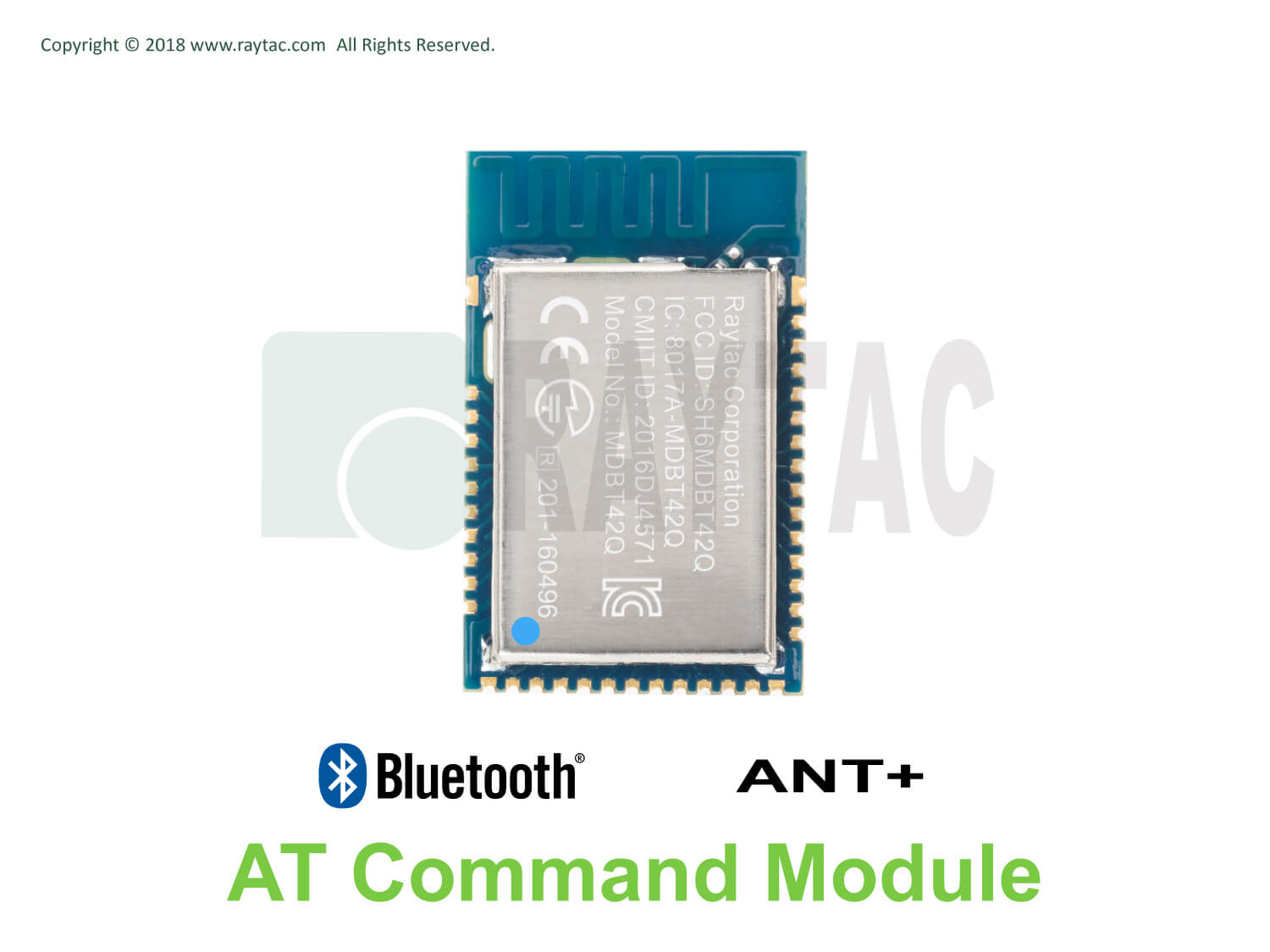 Raytac BLEモジュール MDBT42Q-PATM