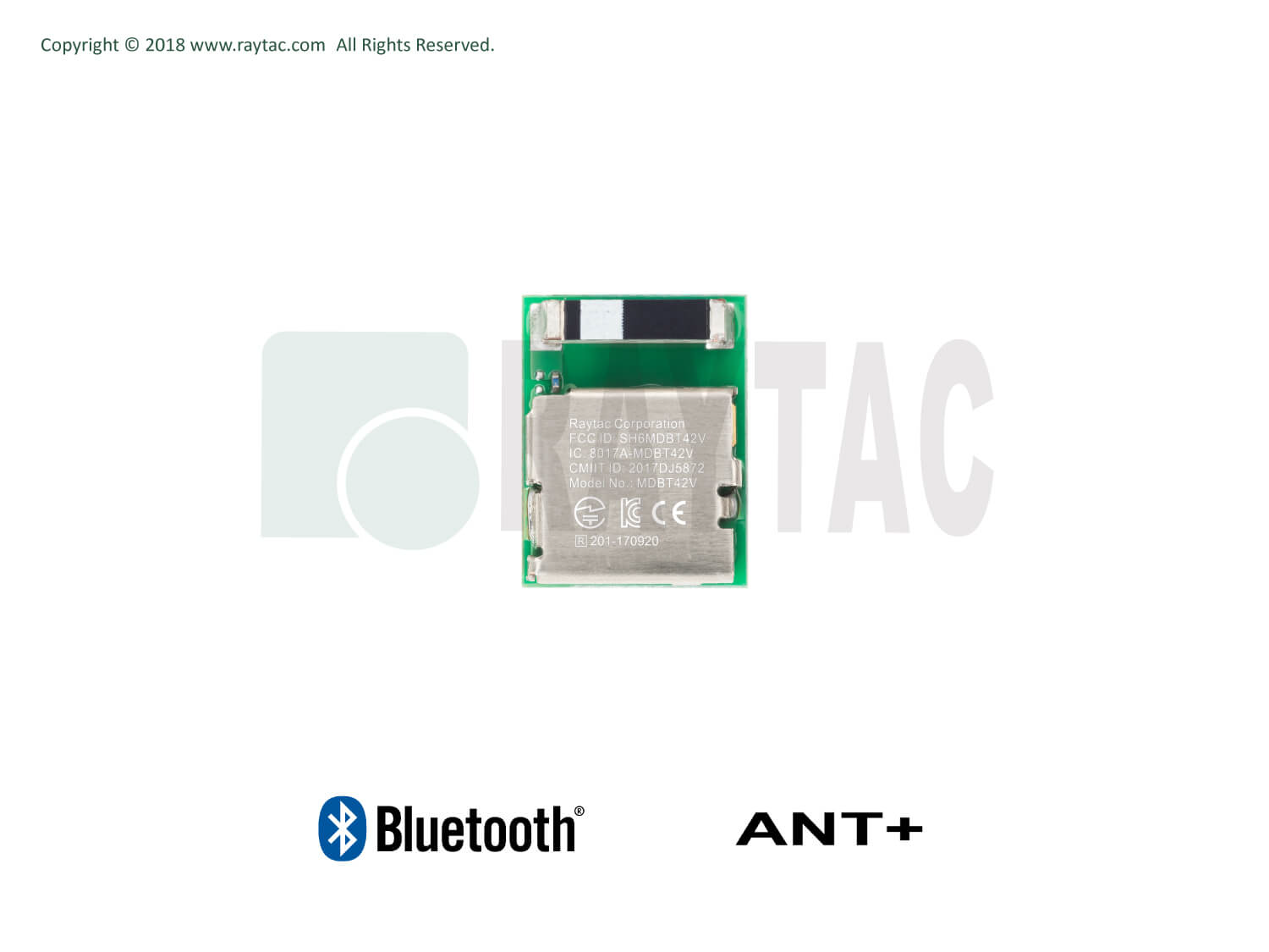 Raytac BLEモジュール MDBT42V-512KV2