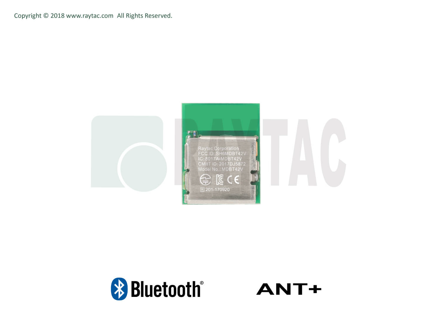 Raytac BLEモジュール MDBT42V-P512KV2