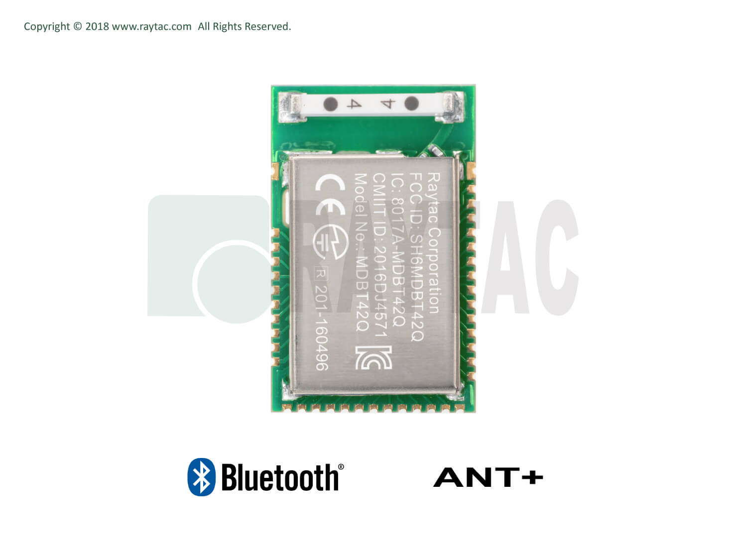 Raytac BLEモジュール MDBT42Q-192KV2