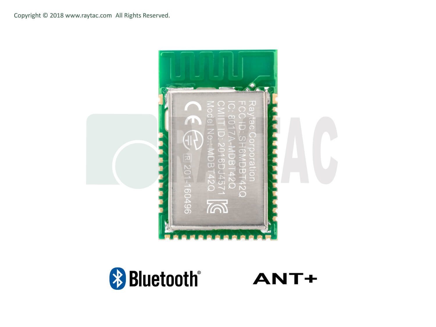 Raytac BLEモジュール MDBT42Q-P192KV2