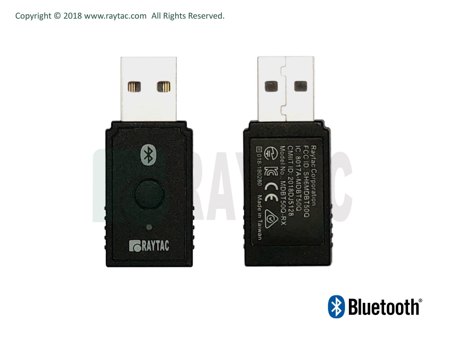 Raytac BLE USBドングル MDBT50Q-RX