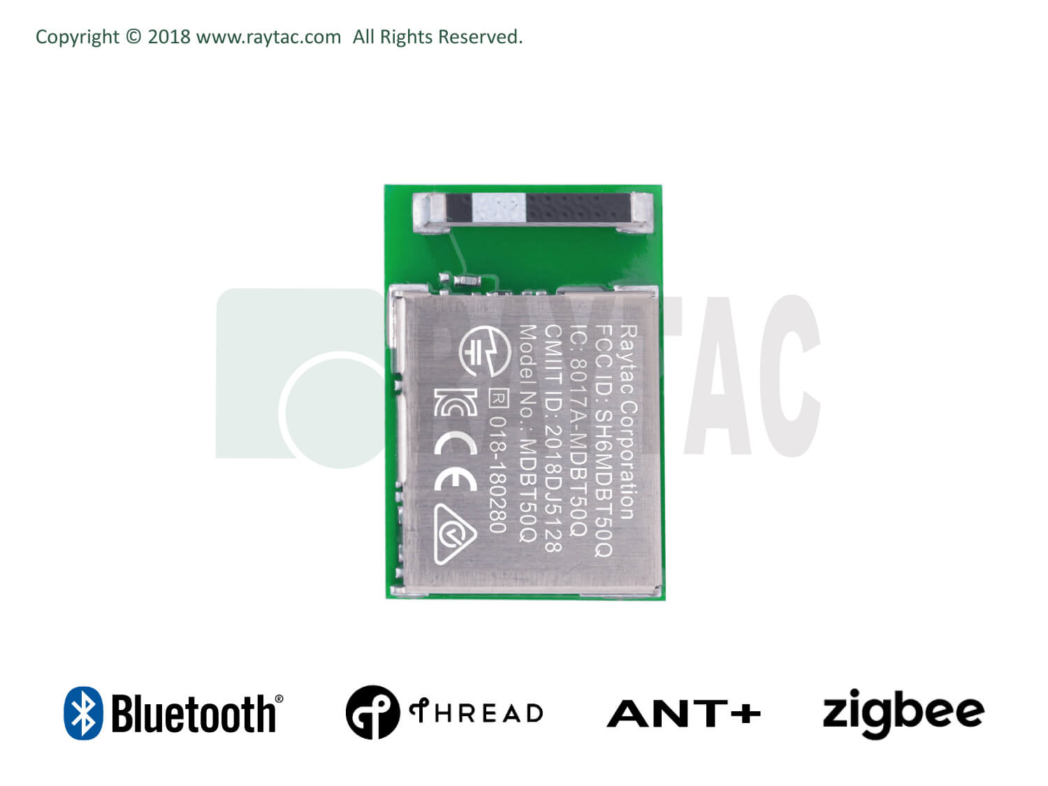 Raytac BLEモジュール MDBT50Q-512K