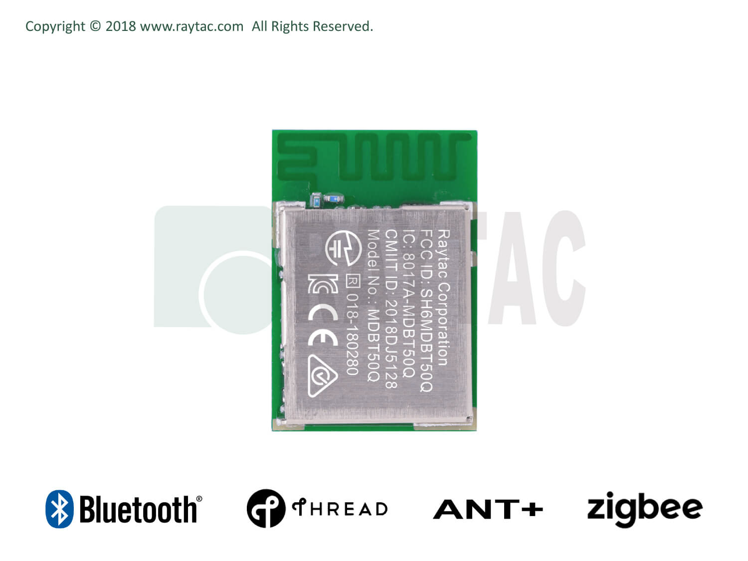 Raytac BLEモジュール MDBT50Q-P512K
