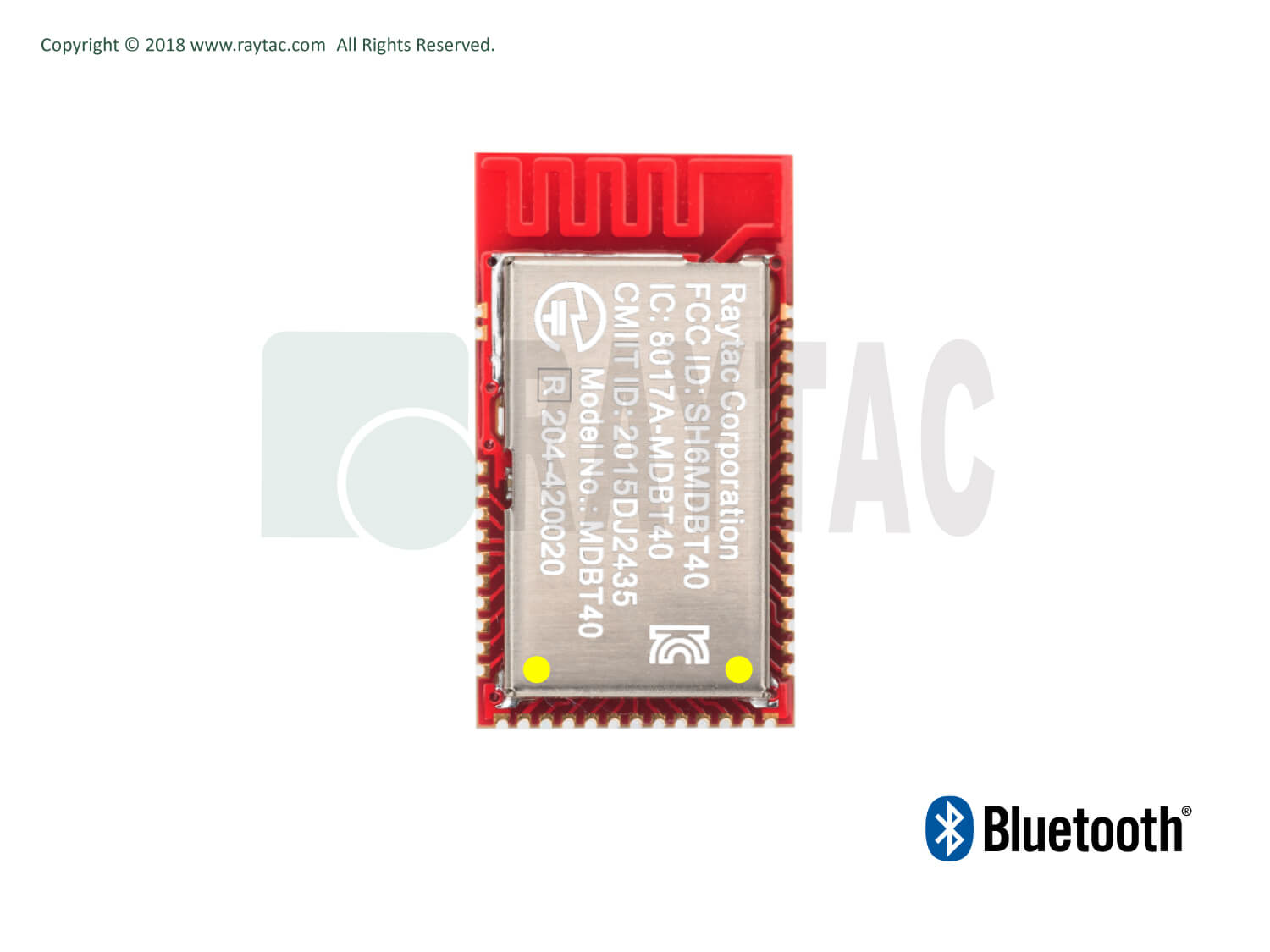 Raytac BLEモジュール MDBT40-P256V3