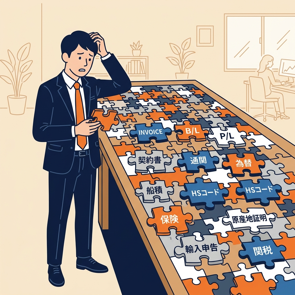 散らかった膨大な情報パズル