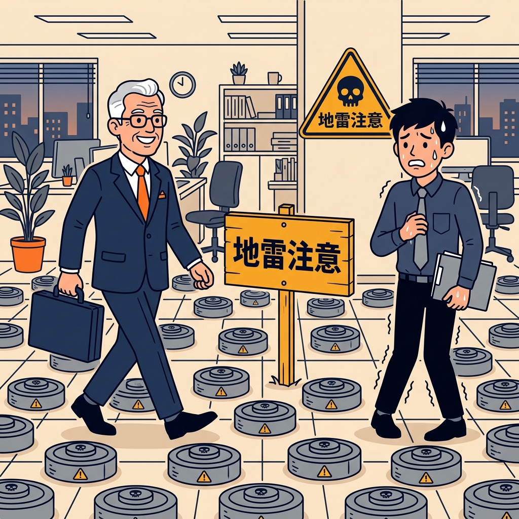 ベテランだけが歩ける地雷原