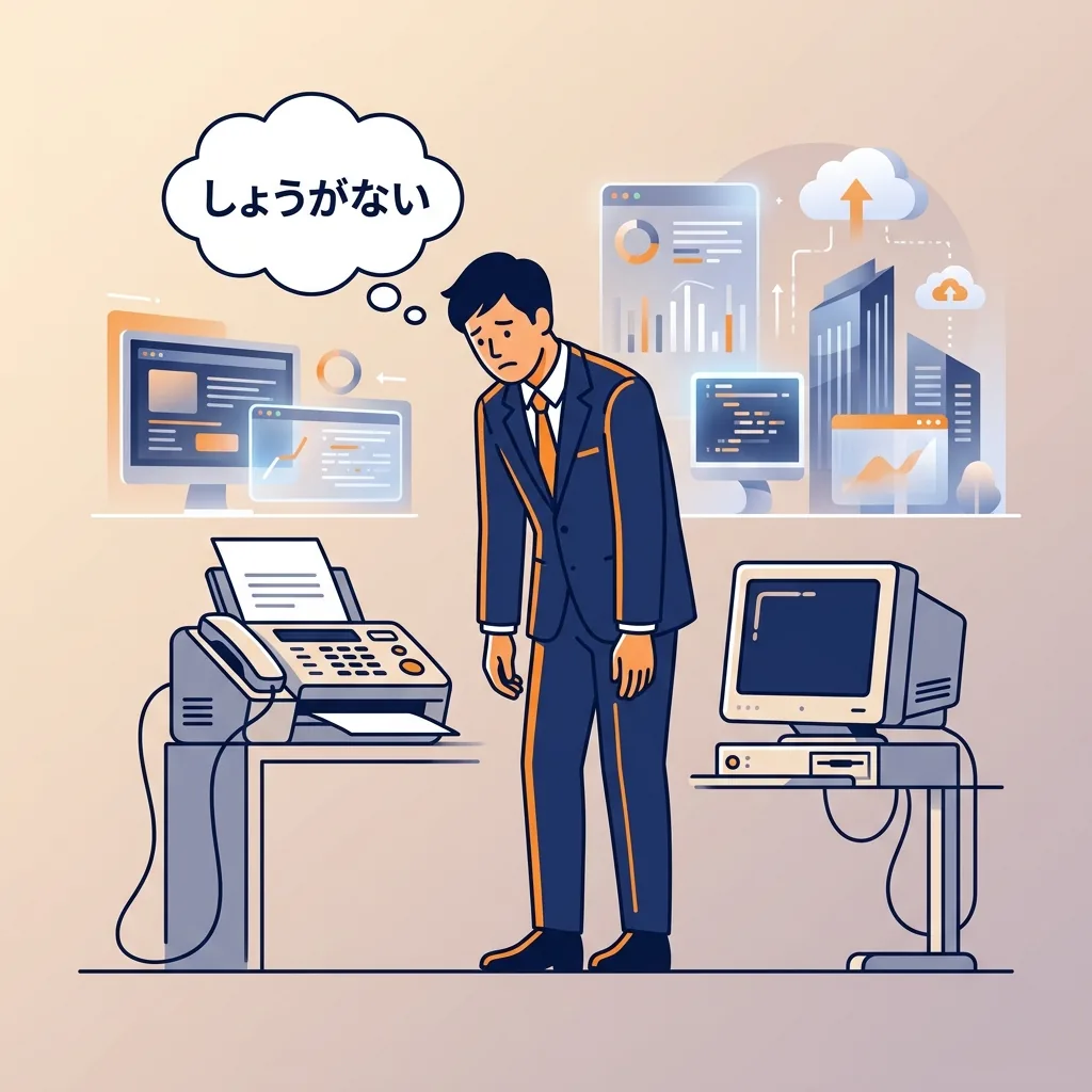 諦めの習慣のイメージ